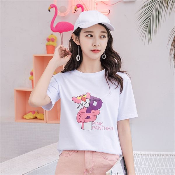 336# 2019 women's loose short sleeve student 336# 2019 women's t-shirt loose short sleeve student t-shirt top, White
336# 2019 women's loose short sleeve student 336# 2019 women's t-shirt loose short sleeve student t-shirt top, White