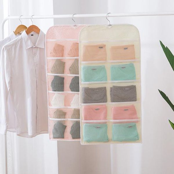 reticulate hanging storage bag underwear organizer for wardrobe closet door wall hanging pouch bra sundry bag with hanger
reticulate hanging storage bag underwear organizer for wardrobe closet door wall hanging pouch bra sundry bag with hanger