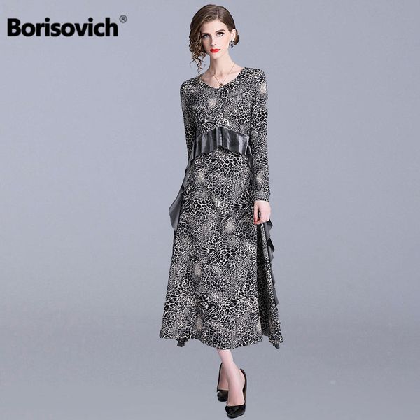 borisovich women casual long dress new brand 2019 spring fashion leopard print ruffles v-neck elegant ladies party dresses n648, Black;gray
borisovich women casual long dress new brand 2019 spring fashion leopard print ruffles v-neck elegant ladies party dresses n648, Black;gray