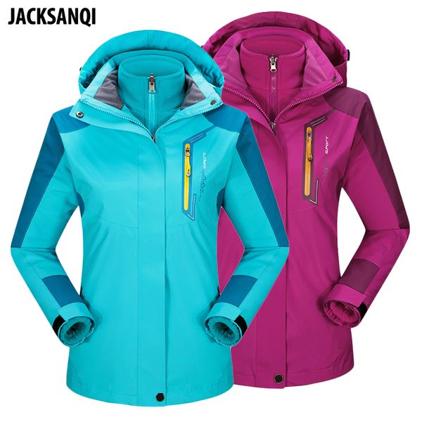 jacksanqi women's winter 2 pieces fleece softshell outdoor sport jackets hiking climbing trekking windproof thermal coats ra144, Blue;black
jacksanqi women's winter 2 pieces fleece softshell outdoor sport jackets hiking climbing trekking windproof thermal coats ra144, Blue;black