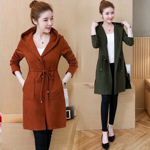 mid-length windbreaker new women's spring autumn large size coat foreign style waist loose hooded solid color trench coat d258, Tan;black
mid-length windbreaker new women's spring autumn large size coat foreign style waist loose hooded solid color trench coat d258, Tan;black