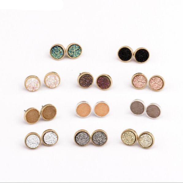 round tufted earrings ladies silver gold round diamonds ladies crystal cluster earrings rhodium plated, Golden
round tufted earrings ladies silver gold round diamonds ladies crystal cluster earrings rhodium plated, Golden