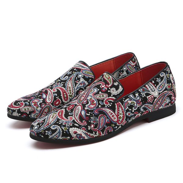 2019 casual embroidery loafers comfortable flats shoes luxury formal dress brand social designer driving leather shoes plus size, Black
2019 casual embroidery loafers comfortable flats shoes luxury formal dress brand social designer driving leather shoes plus size, Black