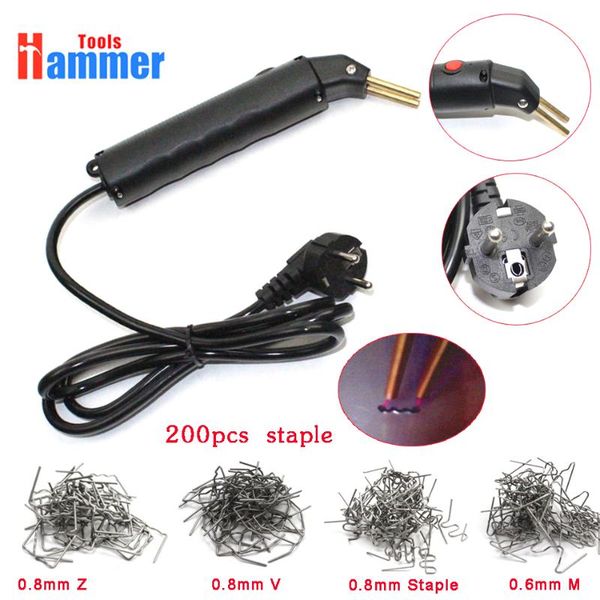 110v and 220v mini professional stapler plastic repair kit welding machine with 200pcs staples
110v and 220v mini professional stapler plastic repair kit welding machine with 200pcs staples