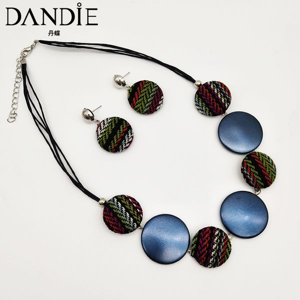 dandie fashionable knit disc, acrylic necklace with a pair of earrings, popular, personalized female accessories, Silver
dandie fashionable knit disc, acrylic necklace with a pair of earrings, popular, personalized female accessories, Silver