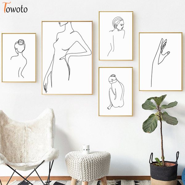 minimalist canvas painting female back line art print fashion poster scandinavian decoration pictures woman room wall decor
minimalist canvas painting female back line art print fashion poster scandinavian decoration pictures woman room wall decor