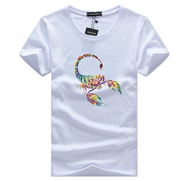 men's summer apparel brand o-neck short sleeve t-shirt animal scorpion printed cotton t-shirt plus size tees s-5xl men's t-shirt, White;black
men's summer apparel brand o-neck short sleeve t-shirt animal scorpion printed cotton t-shirt plus size tees s-5xl men's t-shirt, White;black