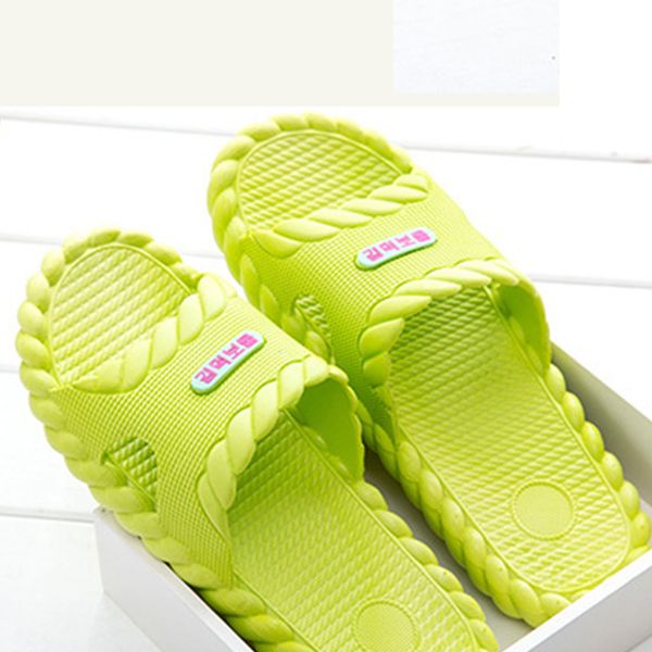 candy color female women flat slippers home bath summer sandals twist non-slip indoor & outdoor shoes 6 colors for choice, Black
candy color female women flat slippers home bath summer sandals twist non-slip indoor & outdoor shoes 6 colors for choice, Black