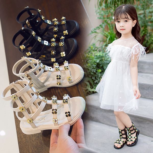girls' roman rivets sandals 2020 spring new children's shoes girls trendy wild soft bottom fashion shoes little girl, Black;red
girls' roman rivets sandals 2020 spring new children's shoes girls trendy wild soft bottom fashion shoes little girl, Black;red
