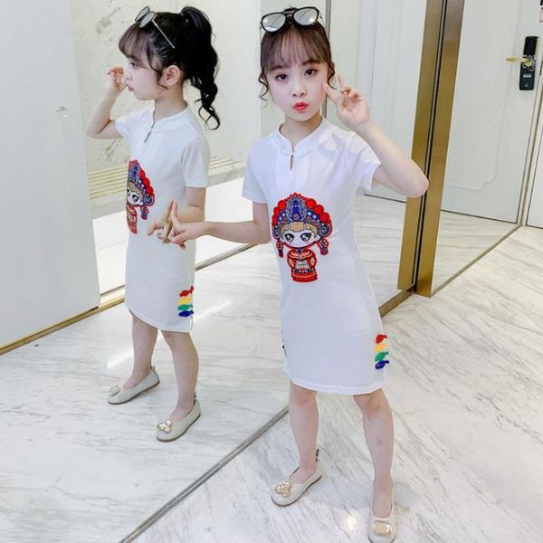 child costumes 2020 summer new girls clothes sleeveless dress fashion retro cheongsam banquet dress 3-10 age quality kids's wear, Red;yellow
child costumes 2020 summer new girls clothes sleeveless dress fashion retro cheongsam banquet dress 3-10 age quality kids's wear, Red;yellow