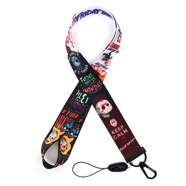 halloween terror lanyard for phones friday the 13th lanyards phone case lanyard for keys phone neck straps badge holders a182, Slivery;golden
halloween terror lanyard for phones friday the 13th lanyards phone case lanyard for keys phone neck straps badge holders a182, Slivery;golden