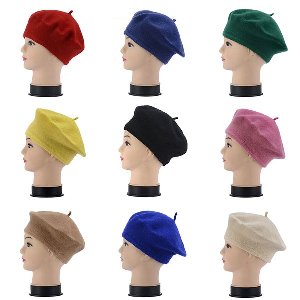 lady spring winter bomber hats painter style hat women wool vintage berets solid color caps female bonnet warm walking cap, Blue;gray
lady spring winter bomber hats painter style hat women wool vintage berets solid color caps female bonnet warm walking cap, Blue;gray