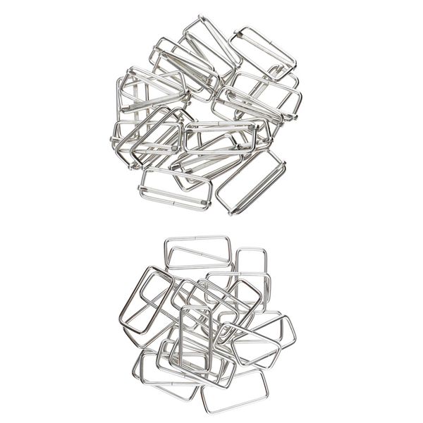 40pack metal adjustable buckle bag strap connector bag accessories for diy bag craft, Black
40pack metal adjustable buckle bag strap connector bag accessories for diy bag craft, Black