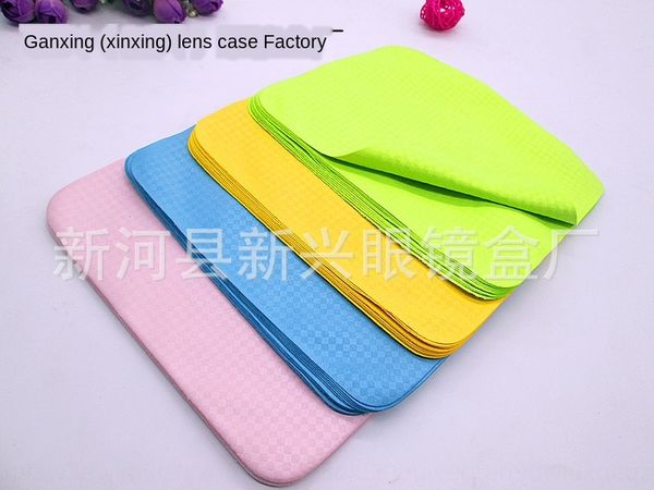 cross-grid wiping glasses cloth glasses cloth, Blue 
cross-grid wiping glasses cloth glasses cloth, Blue
