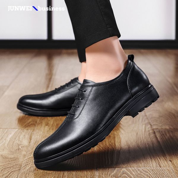 leather genuine shoes men vintage oxfords for men dress shoes formal outdoor office lace up wedding party l5 mal, Black
leather genuine shoes men vintage oxfords for men dress shoes formal outdoor office lace up wedding party l5 mal, Black