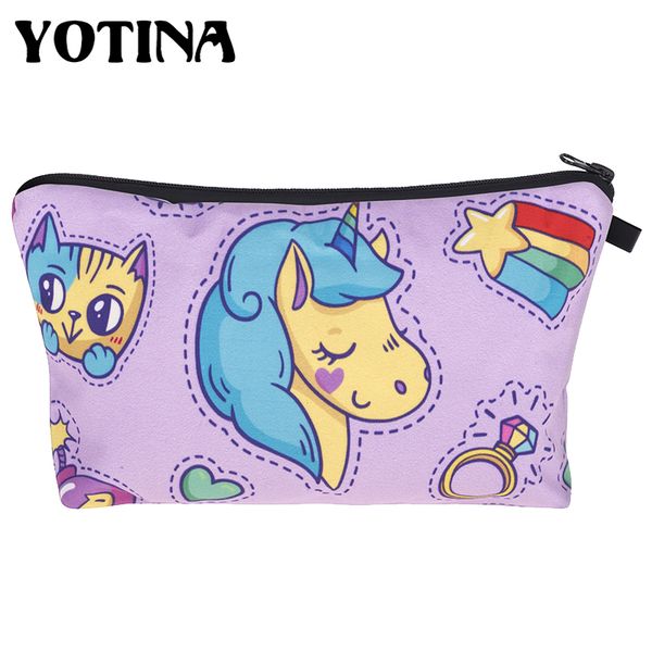 yotina unicorn printing girl makeup bags with multicolor pattern cosmetics pouchs for travel ladies pouch women cosmetic bag
yotina unicorn printing girl makeup bags with multicolor pattern cosmetics pouchs for travel ladies pouch women cosmetic bag