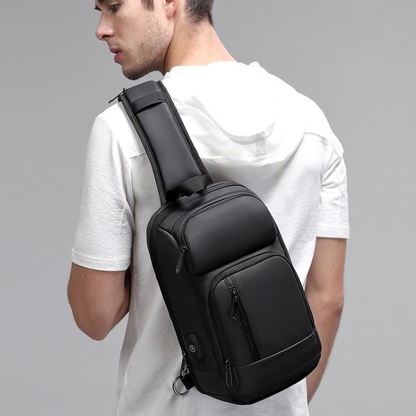 new-black chest packs men usb charging casual shoulder crossbody bags water repellent travel messenger bag male
new-black chest packs men usb charging casual shoulder crossbody bags water repellent travel messenger bag male