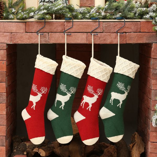 new christmas stockings gift bag knitted wool socks christmas tree ornaments new year kids gift xmas candy apple large bags
new christmas stockings gift bag knitted wool socks christmas tree ornaments new year kids gift xmas candy apple large bags