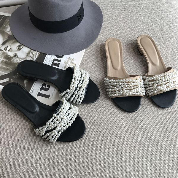 women's sandals summer shoes platform ootwear wedge leather slippers outside shoes woman pearls sweet summer slippers women ladi, Black
women's sandals summer shoes platform ootwear wedge leather slippers outside shoes woman pearls sweet summer slippers women ladi, Black