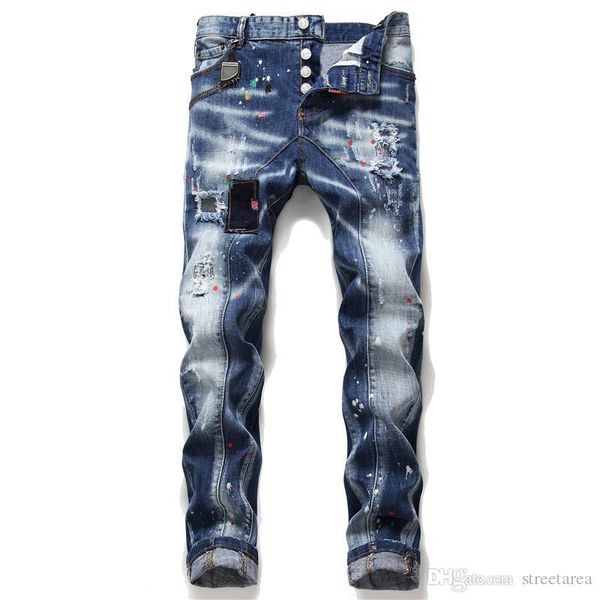 wholesale 2020 fashion luxury designer mens jeans choice with leather and hoodie motorcycle biker denim for hip hop mens jeans, Blue
wholesale 2020 fashion luxury designer mens jeans choice with leather and hoodie motorcycle biker denim for hip hop mens jeans, Blue