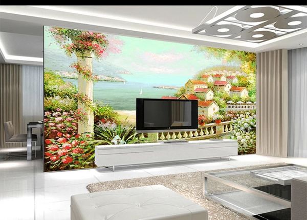 custom any size 3d mural wallpape landscape oil painting tv background wall decoration mural wallpaper
custom any size 3d mural wallpape landscape oil painting tv background wall decoration mural wallpaper