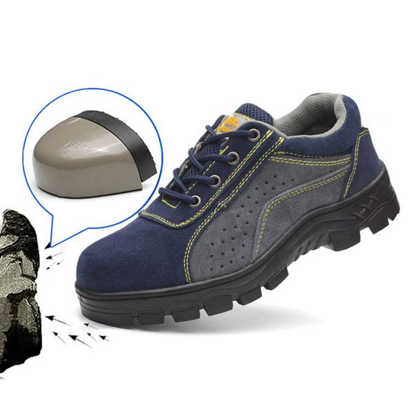 new 2019 sneakers men's steel anti-smashing sneakers breathable wear resistant safety work shoes dropshipping chaussure homme, Black
new 2019 sneakers men's steel anti-smashing sneakers breathable wear resistant safety work shoes dropshipping chaussure homme, Black