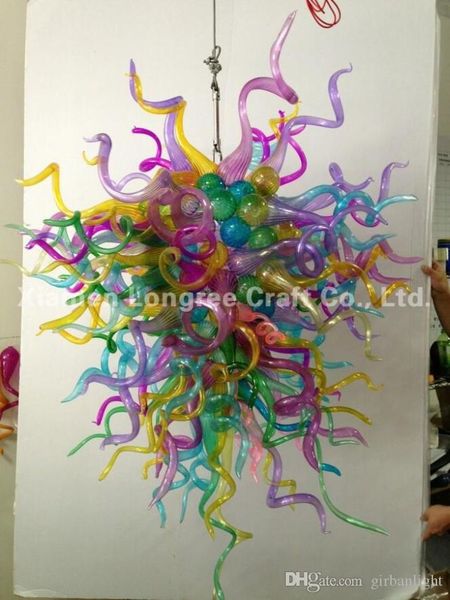 colorful handmade blown glass chandelier light custom made borosilicate glass modern art decor hanging led pendant lamps for home decor
colorful handmade blown glass chandelier light custom made borosilicate glass modern art decor hanging led pendant lamps for home decor