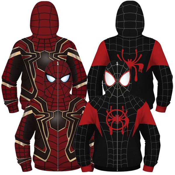Boys Girls Hoodies Teens Spring Autumn Spiderman Outerwear Kids Hooded Sweatshirt Clothes Children Long Sleeve Pullover Tops 3D
Boys Girls Hoodies Teens Spring Autumn Spiderman Outerwear Kids Hooded Sweatshirt Clothes Children Long Sleeve Pullover Tops 3D