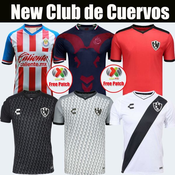 Новый 2019 2020 Клуб де Cuervos футбол Джерси 19/20 Главная белый прочь черный Третий GK Red маек Таиланд качества Джерси Kit
Новый 2019 2020 Клуб де Cuervos футбол Джерси 19/20 Главная белый прочь черный Третий GK Red маек Таиланд качества Джерси Kit