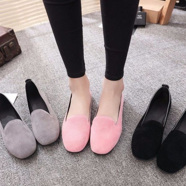 shoes women spring and autumn 2020 new square-head suede single-shoe women's shallow set foot lazy flat shoes women, Black
shoes women spring and autumn 2020 new square-head suede single-shoe women's shallow set foot lazy flat shoes women, Black