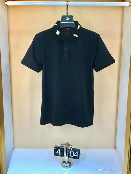 mens designer polo shirts luxury mens designer polo t shirts summer short sleeved turn down collar short sleeved polo shirts, White;black
mens designer polo shirts luxury mens designer polo t shirts summer short sleeved turn down collar short sleeved polo shirts, White;black
