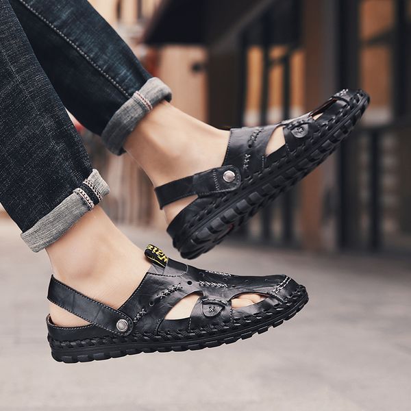sandals mens leather de para large sandalia sandales male piel plage roman outdoor on summer gladiator in platform cuero s, Black
sandals mens leather de para large sandalia sandales male piel plage roman outdoor on summer gladiator in platform cuero s, Black