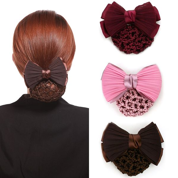 hair clip barrette bow bowknot flight attendant bun snood hair-net women accessories fashion 1pc hairnet profession
hair clip barrette bow bowknot flight attendant bun snood hair-net women accessories fashion 1pc hairnet profession
