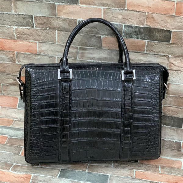 business style genuine crocodile belly skin men's large lapbriefcase exotic alligator leather male working purse handbag
business style genuine crocodile belly skin men's large lapbriefcase exotic alligator leather male working purse handbag