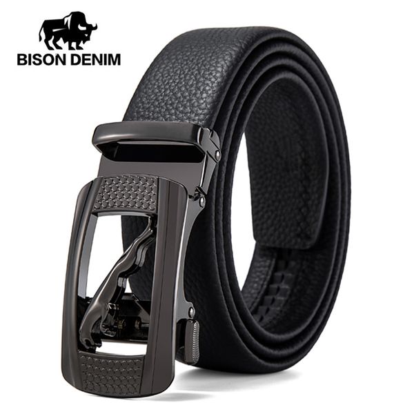 bison denim genuine leather men belt automatic buckle luxury jeans strap cowskin belt for male n71496, Black;brown
bison denim genuine leather men belt automatic buckle luxury jeans strap cowskin belt for male n71496, Black;brown