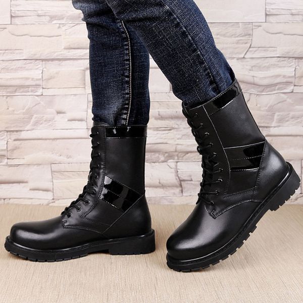 women autumn platform mid calf boots female lace up punk motorcycle boot plus size high tube ladies low heel shoes woman, Black
women autumn platform mid calf boots female lace up punk motorcycle boot plus size high tube ladies low heel shoes woman, Black