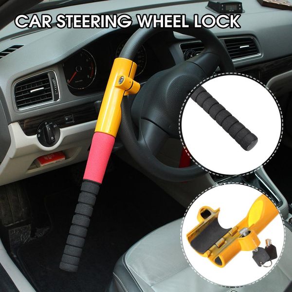 universal t style anti theft auto car truck security baseball steering wheel lock with 2 keys with tough-steel construction
universal t style anti theft auto car truck security baseball steering wheel lock with 2 keys with tough-steel construction