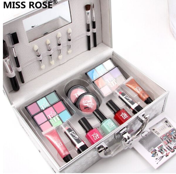 miss rose 4 sets matte shimmer eyeshadow makeup set of 3 colors nail polish glue 2 lipgloss 2 blush with aluminum makeup case
miss rose 4 sets matte shimmer eyeshadow makeup set of 3 colors nail polish glue 2 lipgloss 2 blush with aluminum makeup case