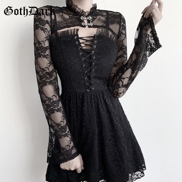 goth dark black lace gothic t-shirt women vintage transparent aesthetic autumn winter 2019 harajuku punk grugne female tshirt, White
goth dark black lace gothic t-shirt women vintage transparent aesthetic autumn winter 2019 harajuku punk grugne female tshirt, White
