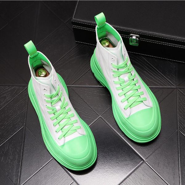 new luxury designer shoes white leather platform sneakers men flat casual party wedding shoes suede sports sneakers d9, Black
new luxury designer shoes white leather platform sneakers men flat casual party wedding shoes suede sports sneakers d9, Black