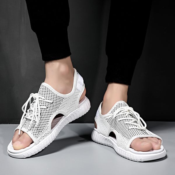 2019 summer new sandals breathable casual fashion platform beach sandals non-slip outdoor open toe men's shoes, Black
2019 summer new sandals breathable casual fashion platform beach sandals non-slip outdoor open toe men's shoes, Black