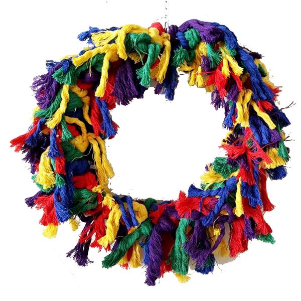 permanent purple tuba cotton rope rings bird gnawing toys parrot swing parrot toys 366g
permanent purple tuba cotton rope rings bird gnawing toys parrot swing parrot toys 366g