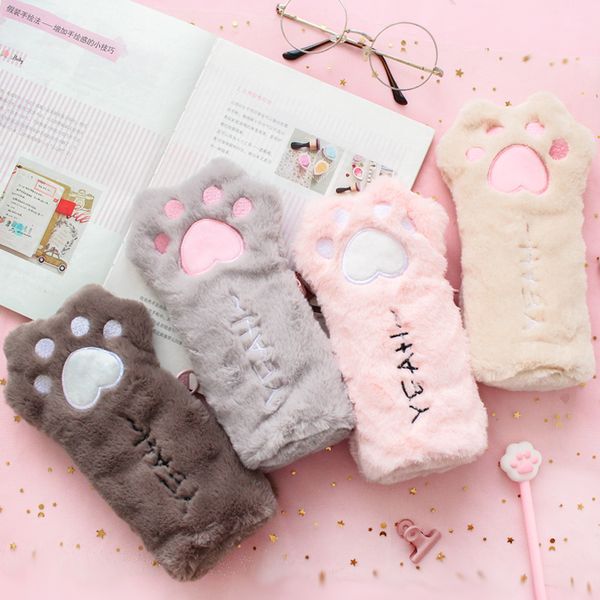 plush cat claw pencil case cute pen bag pencil box stationery pouch boy girl gift school supplies zakka
plush cat claw pencil case cute pen bag pencil box stationery pouch boy girl gift school supplies zakka