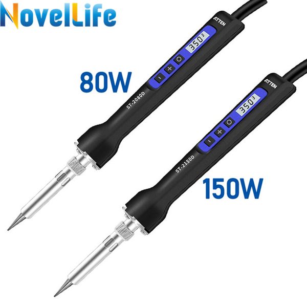 80w 150w adjustable temperature electric soldering iron portable digital solder station lcd display auto sleep esd st-2080d
80w 150w adjustable temperature electric soldering iron portable digital solder station lcd display auto sleep esd st-2080d