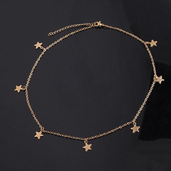 7 star short item цепи из нержавеющей стали pentagram ключицы цепи pentagram мода 45см, Golden;silver
7 star short item цепи из нержавеющей стали pentagram ключицы цепи pentagram мода 45см, Golden;silver