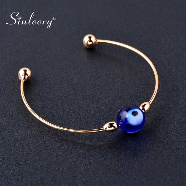 sinleery glass blue eye adjustable beautiful bangle yellow gold color friendship women bracelets fashion jewelry sl146 ssc, Black
sinleery glass blue eye adjustable beautiful bangle yellow gold color friendship women bracelets fashion jewelry sl146 ssc, Black