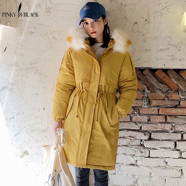 women's trench coats pinkyisblack 2021 winter women jacket coat outerwear large fur hooded female casual long parkas, Tan;black
women's trench coats pinkyisblack 2021 winter women jacket coat outerwear large fur hooded female casual long parkas, Tan;black