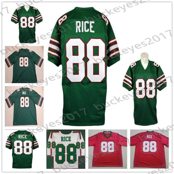 ncaa mississippi valley state delta devils #88 jerry rice vintage jersey 1984 retro green white red 80 college football men youth kid women, Black
ncaa mississippi valley state delta devils #88 jerry rice vintage jersey 1984 retro green white red 80 college football men youth kid women, Black