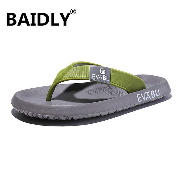 men summer beach flip flops breathable outdoor slippers comfortable non-slip leisure style men slippers, Black
men summer beach flip flops breathable outdoor slippers comfortable non-slip leisure style men slippers, Black