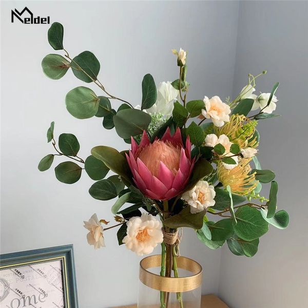 meldel silk protea cynaroides galsang flower bouquet christmas home wedding new year decoration fake plants artificial flowers
meldel silk protea cynaroides galsang flower bouquet christmas home wedding new year decoration fake plants artificial flowers